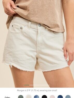 Aerie Daydream Distressed Jean Shorts (2 pair)